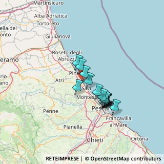 Mappa S.S 16 Km 432, 64028 teramo TE, Italia (11.24688)