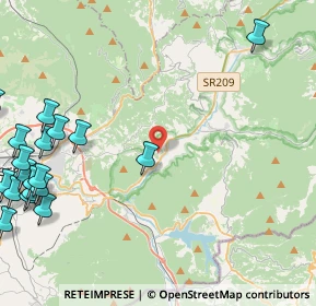 Mappa Borgo Cavour Camillo Benso, 05100 Terni TR, Italia (6.9385)
