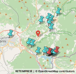 Mappa Borgo Cavour Camillo Benso, 05100 Terni TR, Italia (4.2985)