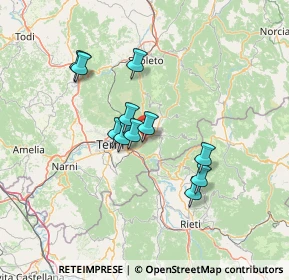 Mappa Borgo Cavour Camillo Benso, 05100 Terni TR, Italia (11.68818)