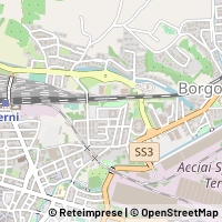 Mapa Terni