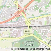 Map Terni