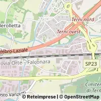 地図 Terni