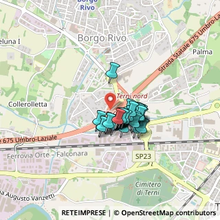 Mappa Raccordo Terni - Orte, 05100 Terni TR, Italia (0.26552)
