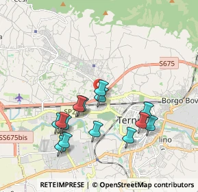 Mappa Raccordo Terni - Orte, 05100 Terni TR, Italia (1.96214)