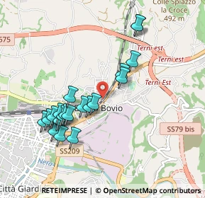Mappa Strada S. Giusta, 05100 Terni TR, Italia (0.966)