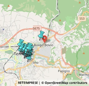 Mappa Strada S. Giusta, 05100 Terni TR, Italia (2.0795)