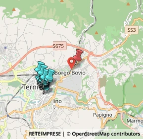 Mappa Strada S. Giusta, 05100 Terni TR, Italia (1.9275)