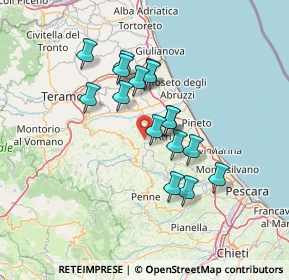 Mappa Contrada Collotti, 64032 Atri TE, Italia (11.67938)
