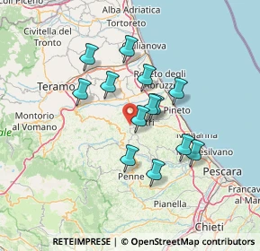 Mappa Contrada Collotti, 64032 Atri TE, Italia (11.62385)