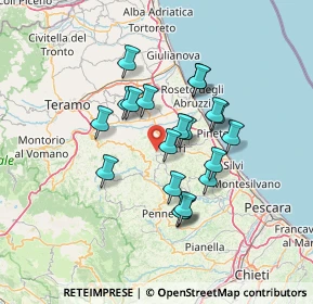 Mappa Contrada Collotti, 64032 Atri TE, Italia (11.6535)