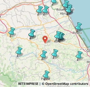 Mappa Contrada Collotti, 64032 Atri TE, Italia (9.6665)