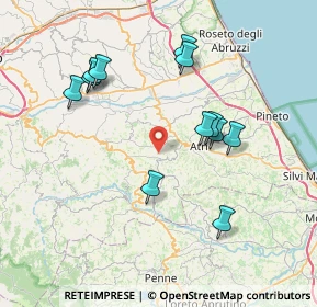 Mappa Contrada Collotti, 64032 Atri TE, Italia (7.80167)