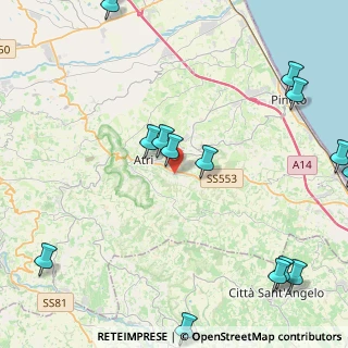 Mappa Via di Iorio Antonio, 64032 Atri TE, Italia (6.42267)