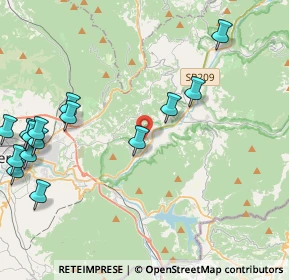 Mappa Via del Colle, 05100 Terni TR, Italia (5.69733)