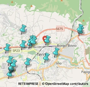 Mappa Zona Fiori, 05100 Terni TR, Italia (2.68105)