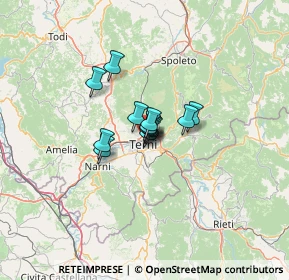 Mappa Via Adriano Garofoli, 05100 Terni TR, Italia (6.22538)