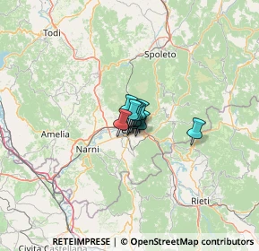 Mappa Zona Fiori, 05100 Terni TR, Italia (3.32727)