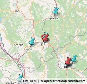 Mappa Via Adriano Garofoli, 05100 Terni TR, Italia (20.38333)