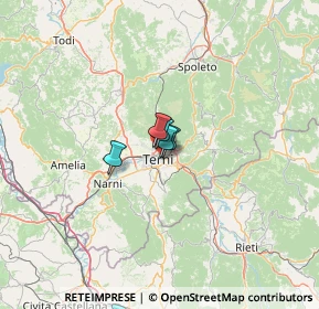 Mappa Zona Fiori, 05100 Terni TR, Italia (41.31474)