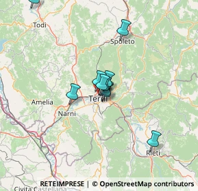 Mappa Zona Fiori, 05100 Terni TR, Italia (19.67714)