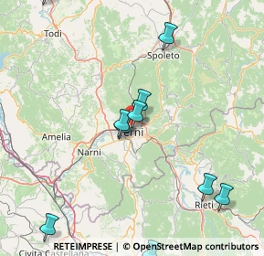 Mappa Zona Fiori, 05100 Terni TR, Italia (21.00273)