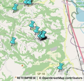 Mappa Via Luigi Cori, 01020 Graffignano VT, Italia (2.005)