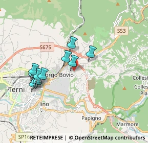 Mappa Via dei Forgiatori, 05100 Terni TR, Italia (1.75091)