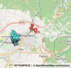Mappa Via dei Forgiatori, 05100 Terni TR, Italia (2.6405)