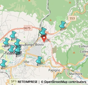 Mappa Via dei Forgiatori, 05100 Terni TR, Italia (2.59333)