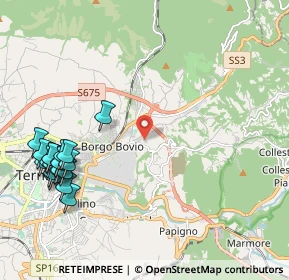 Mappa Via dei Forgiatori, 05100 Terni TR, Italia (2.799)
