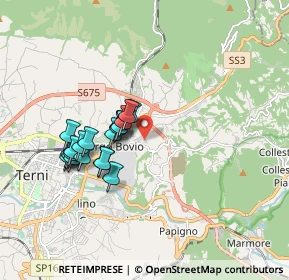 Mappa Via dei Forgiatori, 05100 Terni TR, Italia (1.6425)