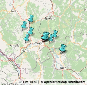 Mappa Via dei Forgiatori, 05100 Terni TR, Italia (8.28846)