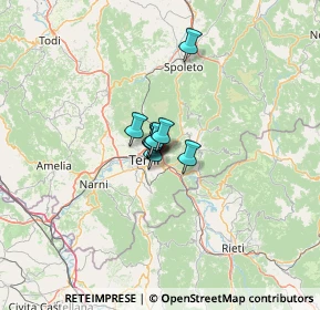 Mappa Via dei Forgiatori, 05100 Terni TR, Italia (12.58091)