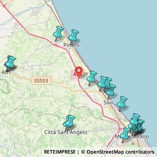 Mappa Viadotto Cerrano, 64028 Silvi TE, Italia (6.8065)