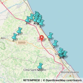 Mappa Viadotto Cerrano, 64028 Silvi TE, Italia (4.56)