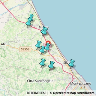 Mappa Viadotto Cerrano, 64028 Silvi TE, Italia (3.57)