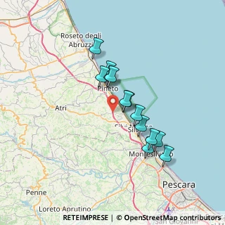 Mappa Viadotto Cerrano, 64028 Silvi TE, Italia (6.01385)