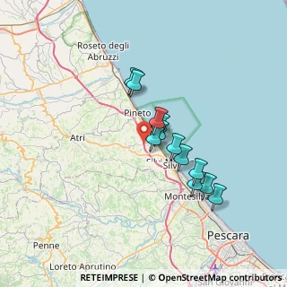 Mappa Viadotto Cerrano, 64028 Silvi TE, Italia (5.66667)