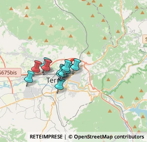 Mappa Strada della Civitella, 05100 Terni TR, Italia (2.57091)