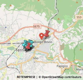 Mappa Strada della Civitella, 05100 Terni TR, Italia (1.68769)