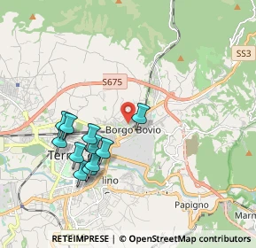 Mappa Strada della Civitella, 05100 Terni TR, Italia (1.94727)