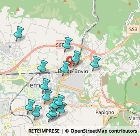 Mappa Strada della Civitella, 05100 Terni TR, Italia (2.36267)
