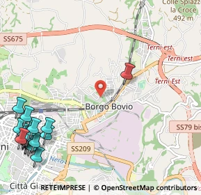 Mappa Strada della Civitella, 05100 Terni TR, Italia (1.741)