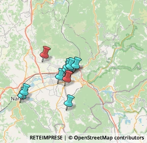 Mappa Strada della Civitella, 05100 Terni TR, Italia (5.31273)