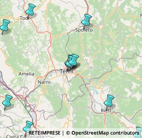 Mappa Strada della Civitella, 05100 Terni TR, Italia (21.17545)