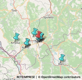 Mappa Strada della Civitella, 05100 Terni TR, Italia (9.59909)