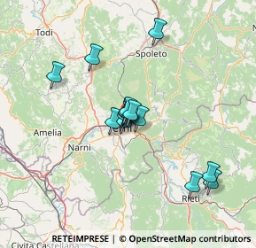 Mappa Strada della Civitella, 05100 Terni TR, Italia (11.10214)