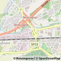 Hartă Terni