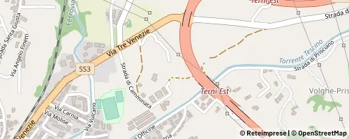 Mappa Terni